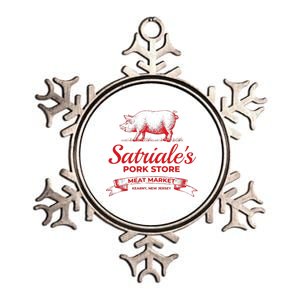 Satriale’S Pork Store Kearny New Jersey Metallic Star Ornament