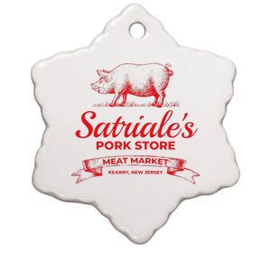 Satriale’S Pork Store Kearny New Jersey Ceramic Star Ornament