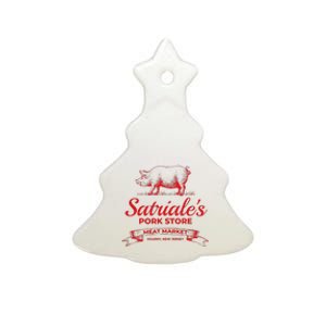 Satriale’S Pork Store Kearny New Jersey Ceramic Tree Ornament