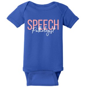 Speech Pathologist Slp Speech Pathology Gift Baby Bodysuit