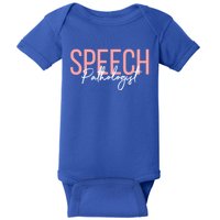 Speech Pathologist Slp Speech Pathology Gift Baby Bodysuit