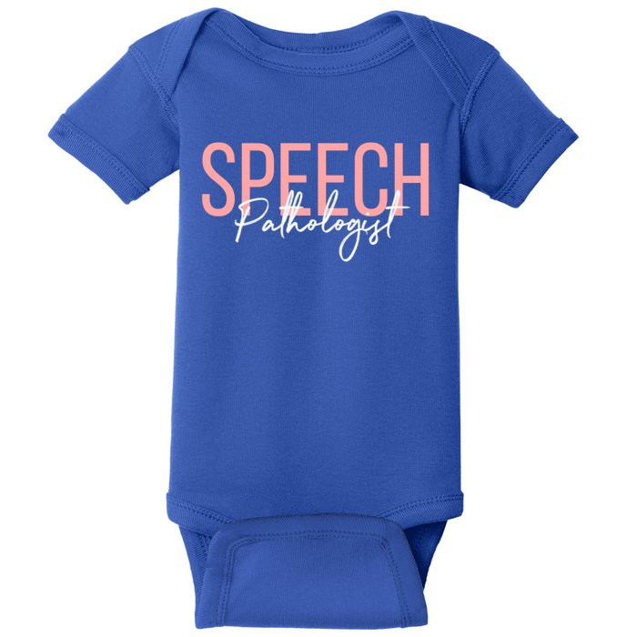 Speech Pathologist Slp Speech Pathology Gift Baby Bodysuit