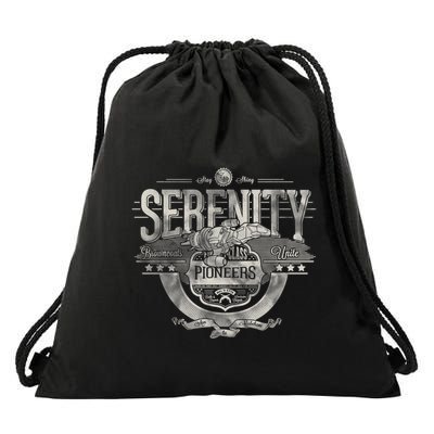 Space Pioneers Drawstring Bag