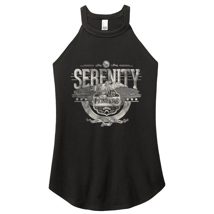 Space Pioneers Women's Perfect Tri Rocker Tank