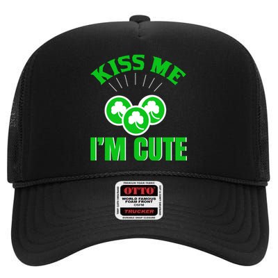 St Patricks High Crown Mesh Back Trucker Hat