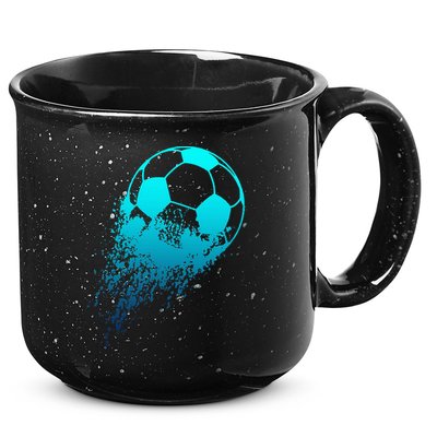 Soccer Player Sports Vintage Boy Soccer 15oz Campfire Ceramic Mug