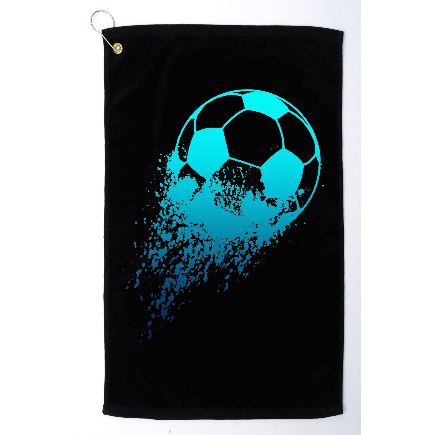 Soccer Player Sports Vintage Boy Soccer Golf Towel