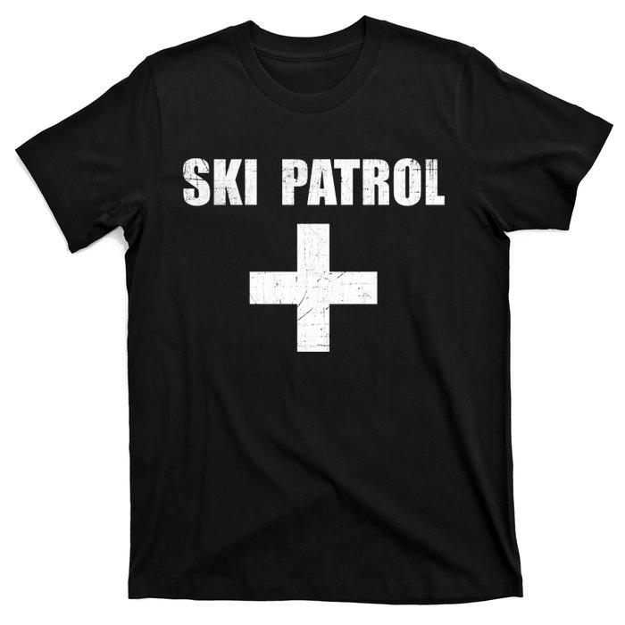 Ski Patrol Skiing First Aid Winter T-Shirt