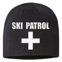 Ski Patrol Skiing First Aid Winter Sustainable Beanie