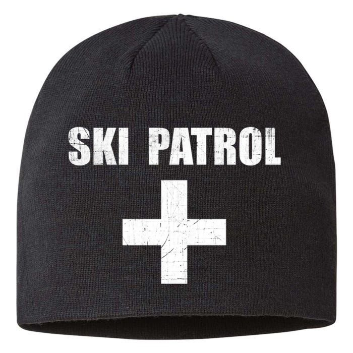 Ski Patrol Skiing First Aid Winter Sustainable Beanie