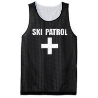 Ski Patrol Skiing First Aid Winter Mesh Reversible Basketball Jersey Tank