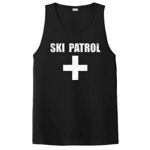 Ski Patrol Skiing First Aid Winter PosiCharge Competitor Tank