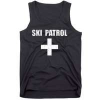 Ski Patrol Skiing First Aid Winter Tank Top