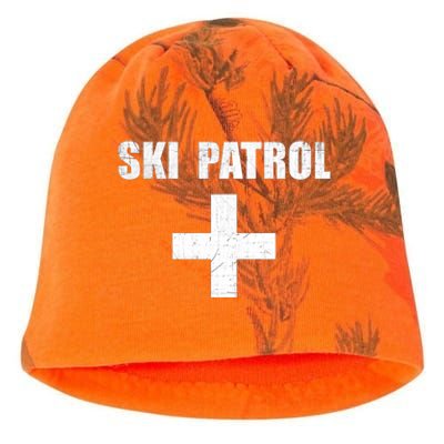 Ski Patrol Skiing First Aid Winter Kati - Camo Knit Beanie