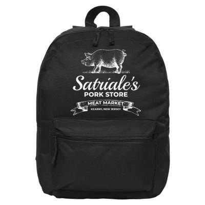 Satriale’s Pork Store Kearny New Jersey 16 in Basic Backpack
