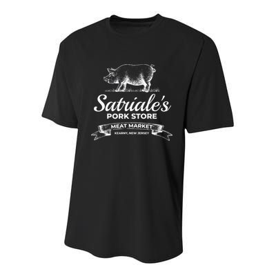 Satriale’s Pork Store Kearny New Jersey Youth Performance Sprint T-Shirt