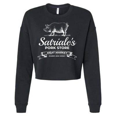 Satriale’s Pork Store Kearny New Jersey Cropped Pullover Crew
