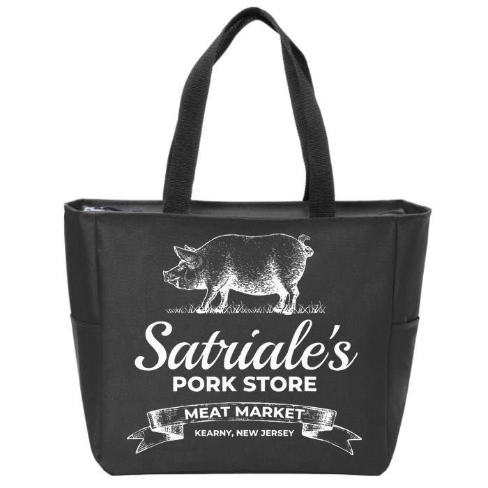 Satriale’s Pork Store Kearny New Jersey Zip Tote Bag