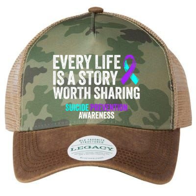Suicide Prevention Support End The Silence Suicide Awareness Legacy Tie Dye Trucker Hat