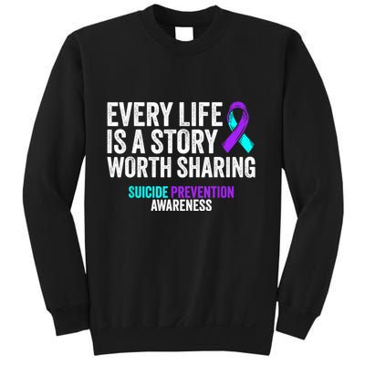 Suicide Prevention Support End The Silence Suicide Awareness Sweatshirt