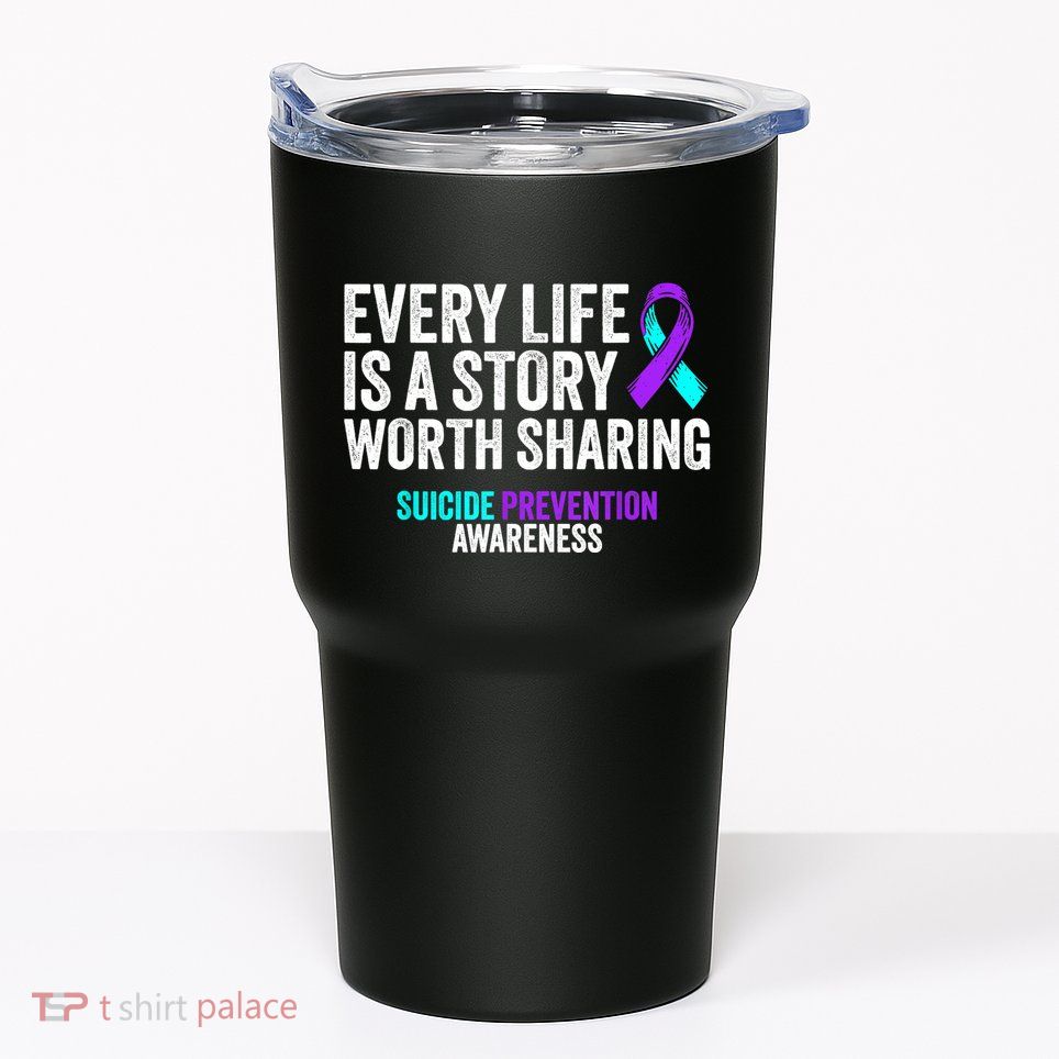 Suicide Prevention Support End The Silence Suicide Awareness Tumbler