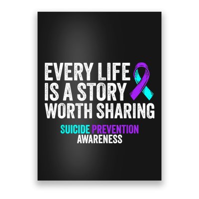 Suicide Prevention Support End The Silence Suicide Awareness Poster