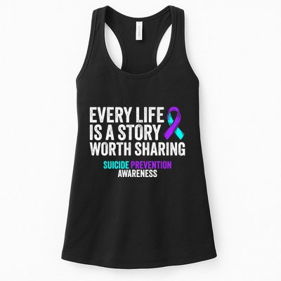Suicide Prevention Support End The Silence Suicide Awareness Womens Tank Top