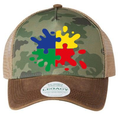 Splash Puzzle Legacy Tie Dye Trucker Hat