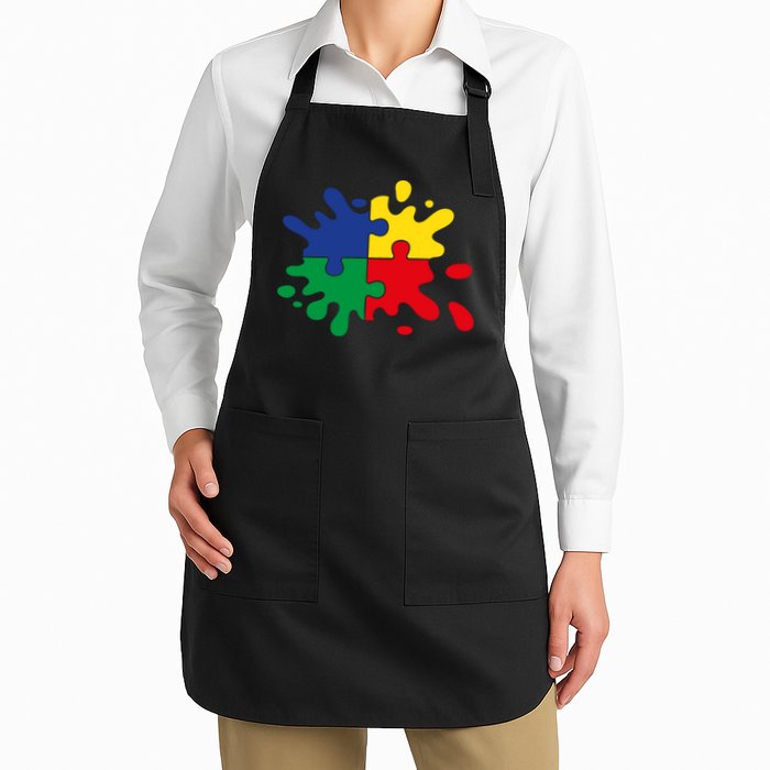 Splash Puzzle Apron