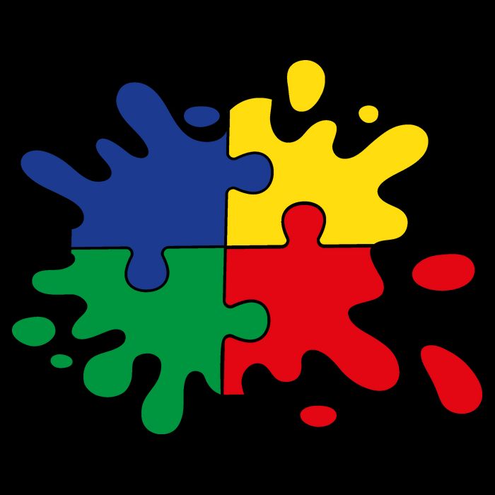 Splash Puzzle Apron