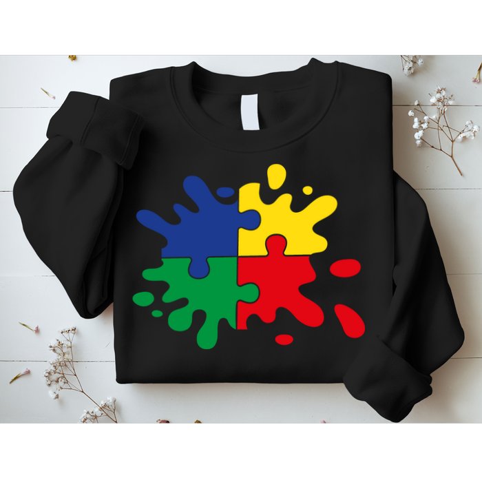 Splash Puzzle Sweatshirt
