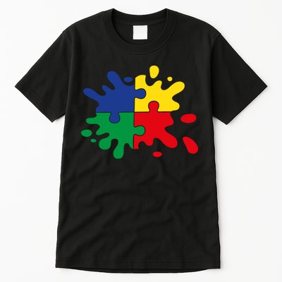 Splash Puzzle Tall T-Shirt