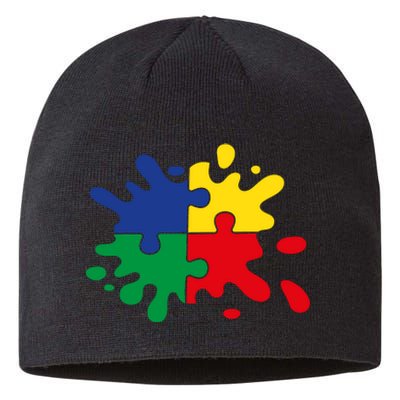 Splash Puzzle Sustainable Beanie