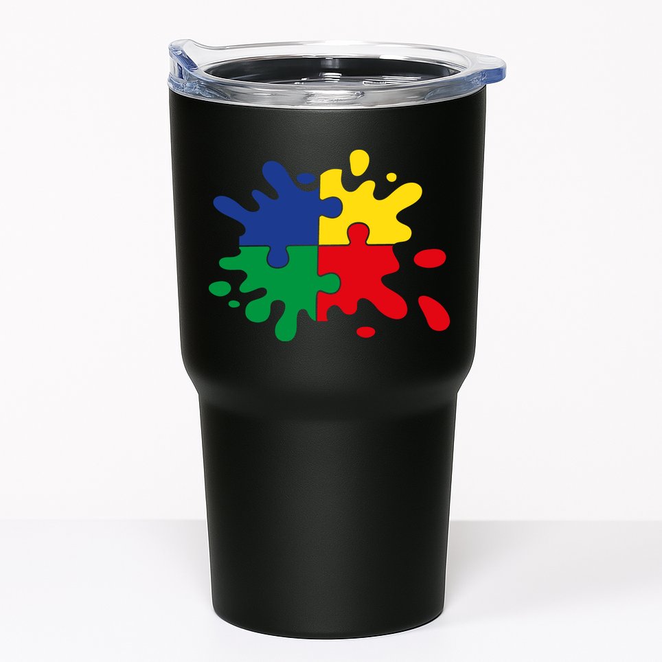 Splash Puzzle Tumbler