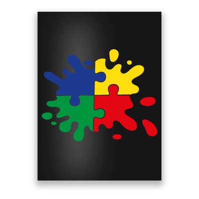 Splash Puzzle Poster