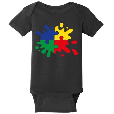 Splash Puzzle Baby Bodysuit