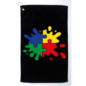 Splash Puzzle Platinum Collection Golf Towel