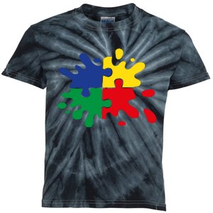 Splash Puzzle Kids Tie-Dye T-Shirt