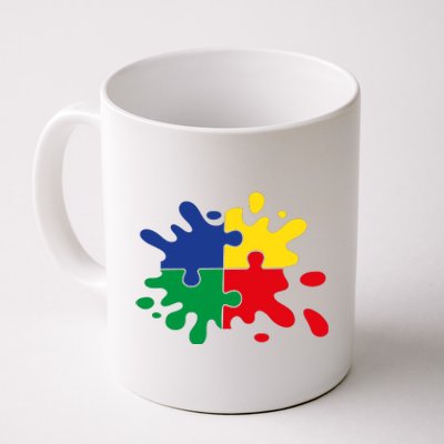 Splash Puzzle Coffee Mug