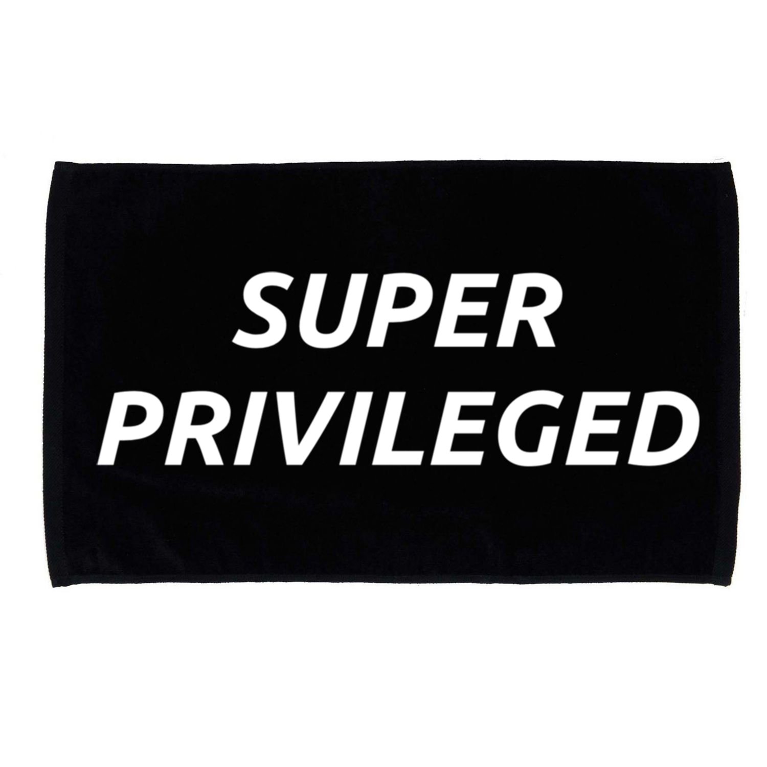 Super Privileged Social Justice Hu Rights Gift Microfiber Hand Towel