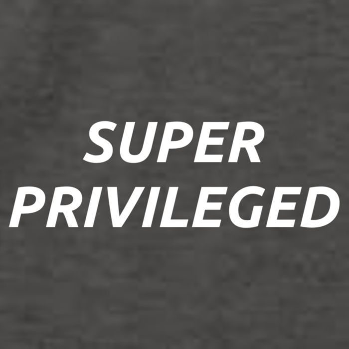 Super Privileged Social Justice Hu Rights Gift Vector Backpack