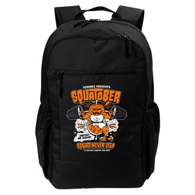 Sorinex Presents Squatober Squats Never Stop Daily Commute Backpack