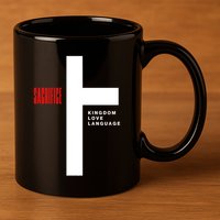 Sacrifice Premium 11oz C Handle Ceramic Mug