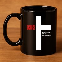 Sacrifice Premium 11oz C Handle Ceramic Mug