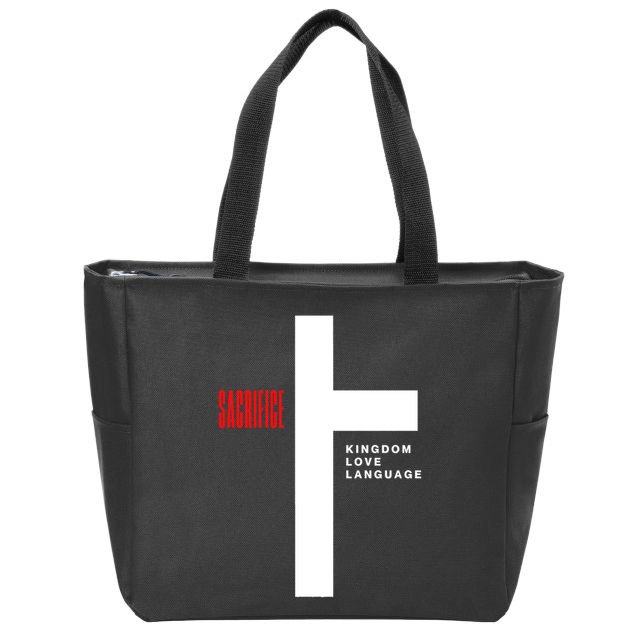 Sacrifice Premium Zip Tote Bag