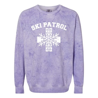 Ski Patrol Colorblast Crewneck Sweatshirt