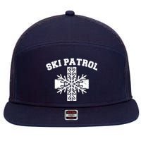 Ski Patrol 7 Panel Mesh Trucker Snapback Hat