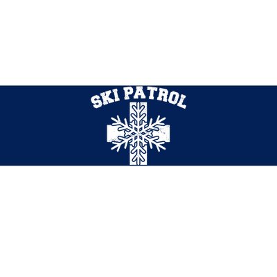 Ski Patrol Bumper Sticker