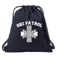 Ski Patrol Drawstring Bag