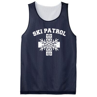 Ski Patrol Mesh Reversible Basketball Jersey Tank